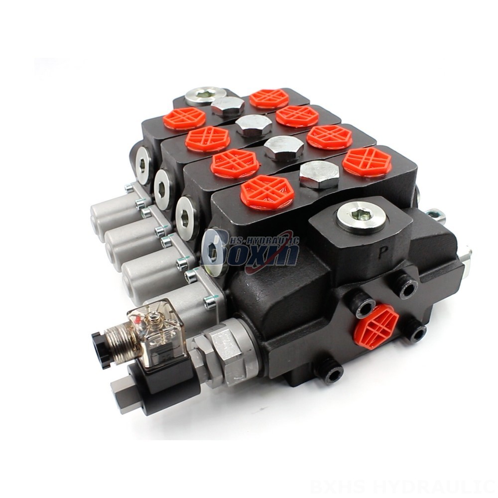 SD8-Electric unloading valve Manual 4 Spool Sectional Directional Valve | OEM Services main image